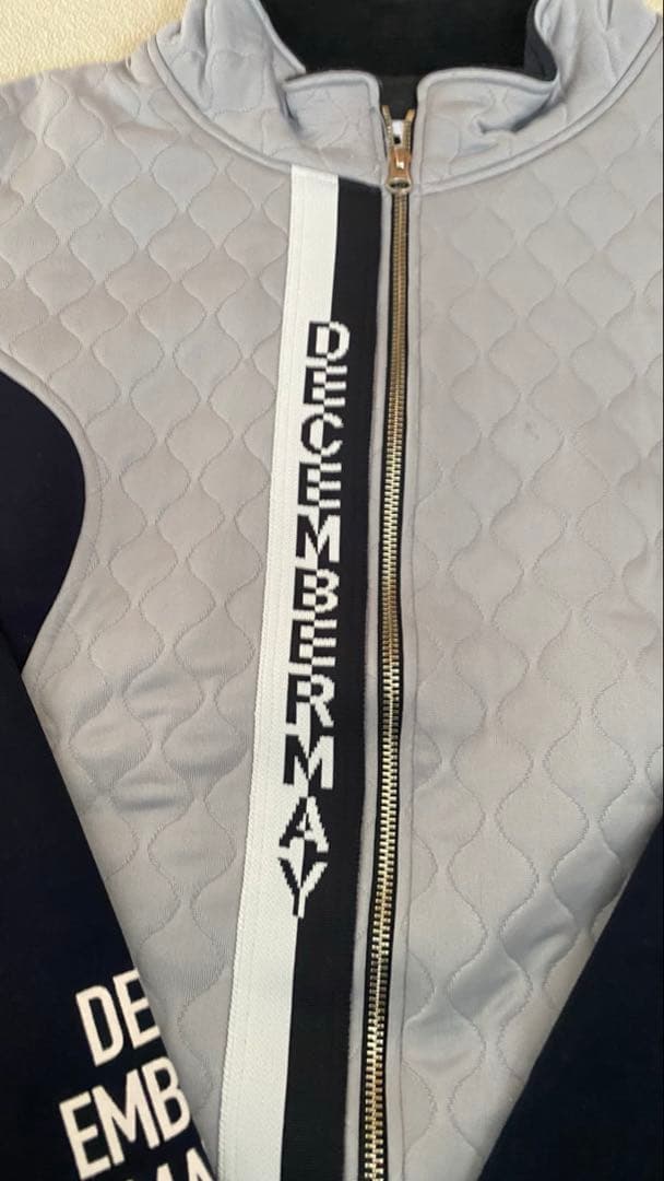 DECEMBERMAY メンズ ダブルレイアーブルゾンサイズXL