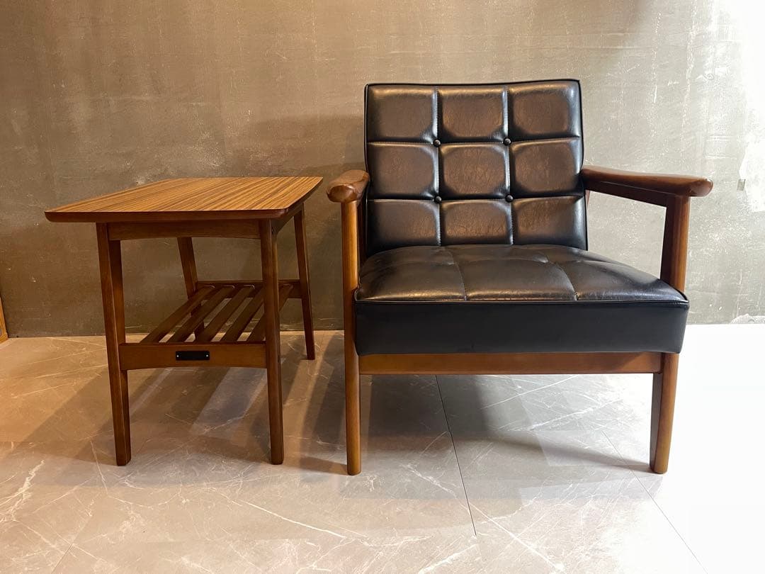 カリモク60 Kチェア 1シーター スタンダードブラック 50周年記念 数量限定