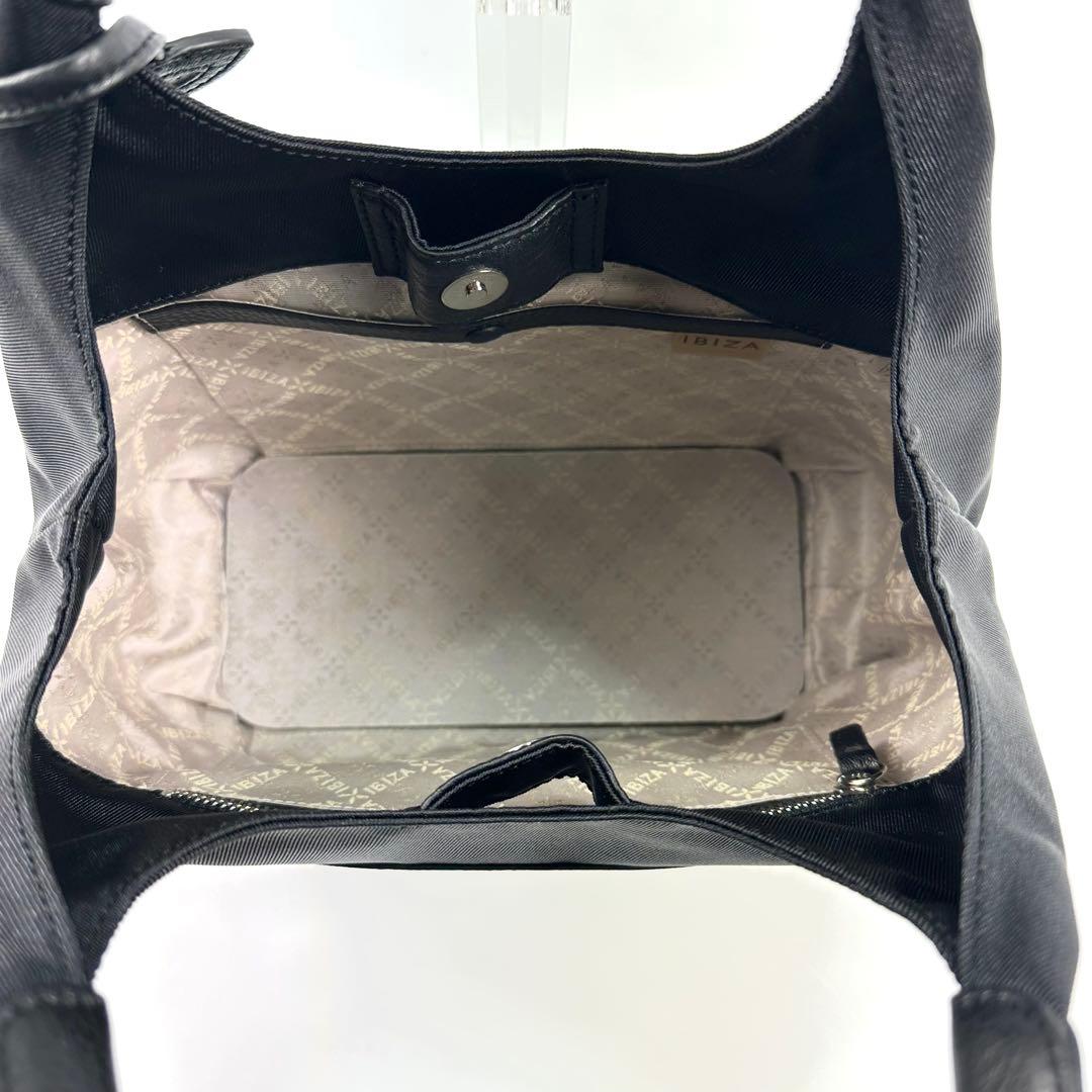 【極美品】IBIZA イビザ ハンドバッグ パンダ アニマル レザー