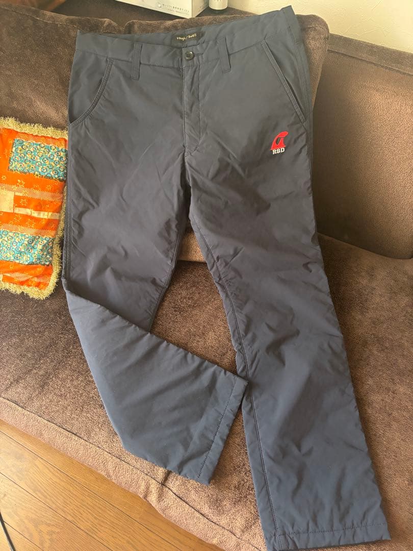 ラストセールrough swell 防寒ゴルフパンツ L ネイビー RSD