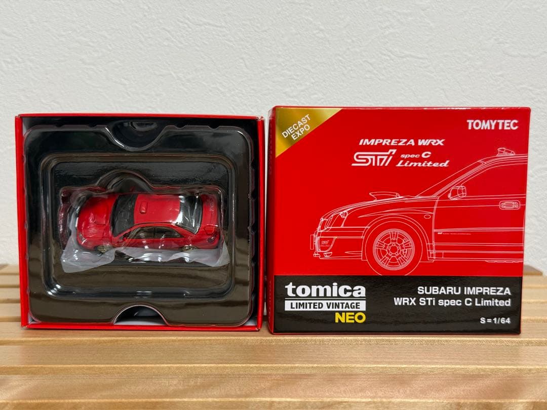 ミニカー TOMYTEC 1/64 IMPREZA WRX STI spec C