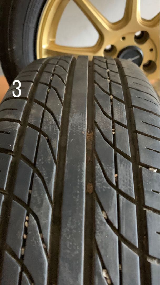 クロススピード15インチ5.5J+43 4穴　175/65R15 *最終値下げ*