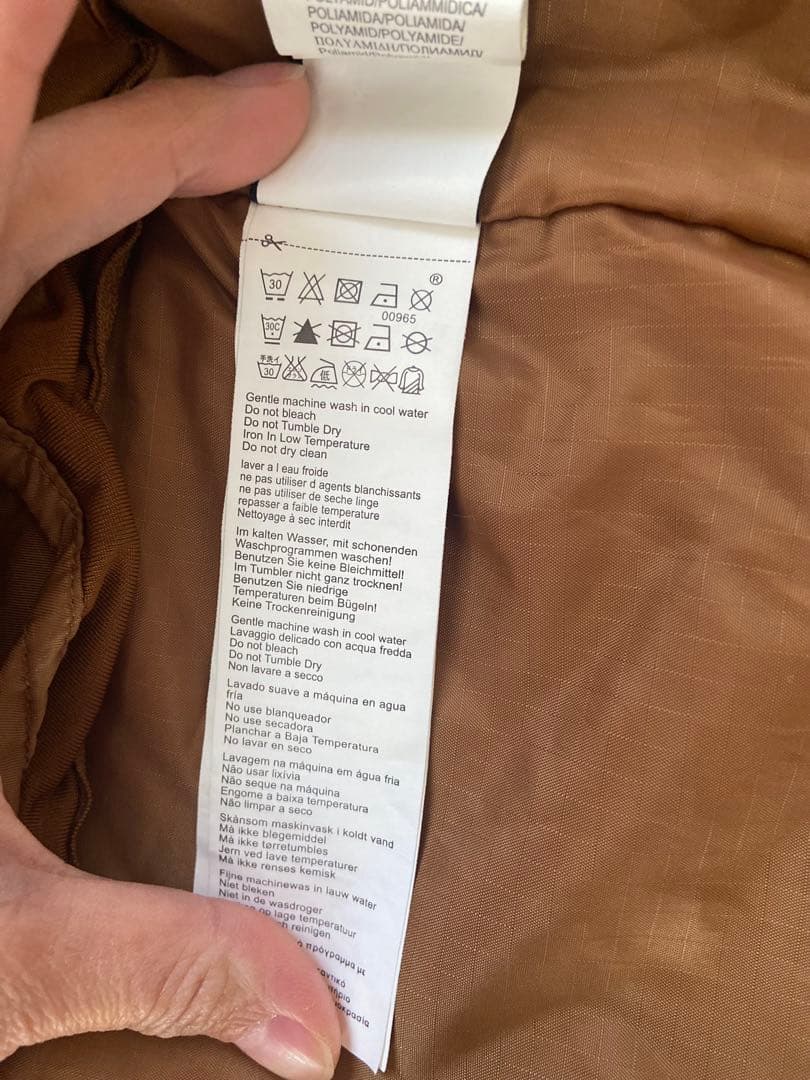 DC スノーボードウェア ネイビーとブラウン、グローブ付き