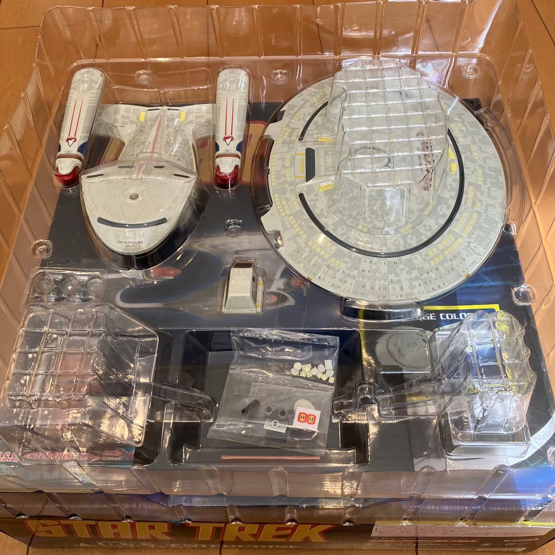 未使用　アオシマ　青島　スタートレック　エンタープライズD tvイメージカラー