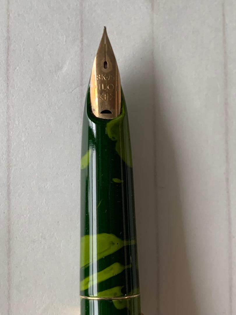 極めて希少 PILOT Lady 雲流（Umryu） 万年筆 18K 2本まとめ