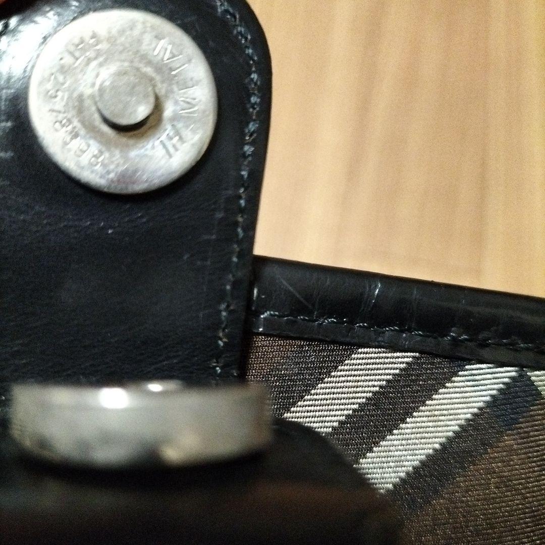 Burberrys ブルーレーベル チェック柄トートバッグ ショルダーバケツ