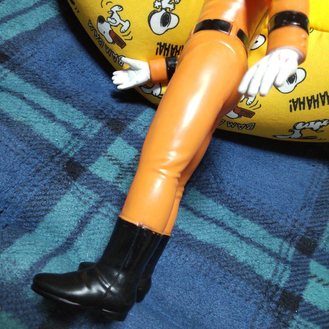 ブルマァク マット隊員 大サイズ 当時物 ソフビ 訳あり品