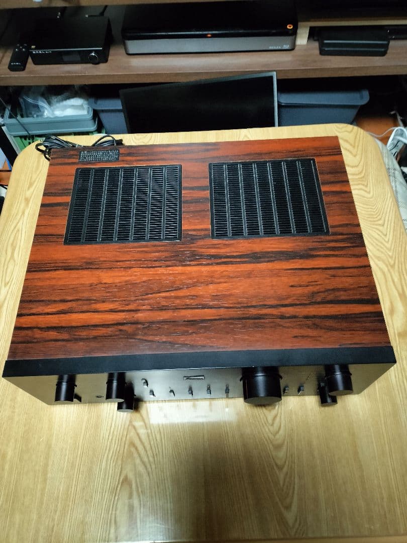 プリメインアンプ SANSUI AU-D707F 音出し確認済