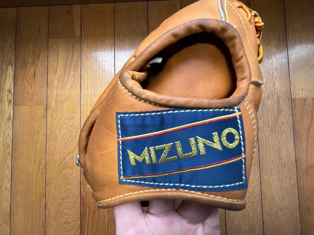 MIZUNO デッドストック　赤カップ　硬式用　グローブ　ミズノ