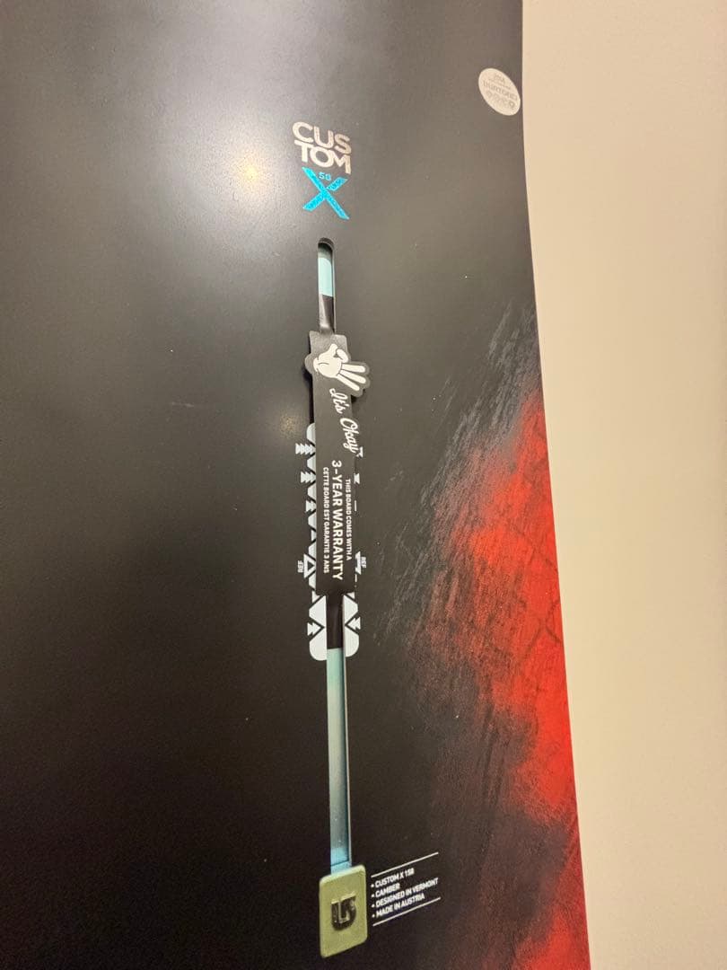 [新品未使用]Burton Custom X スノーボード　158