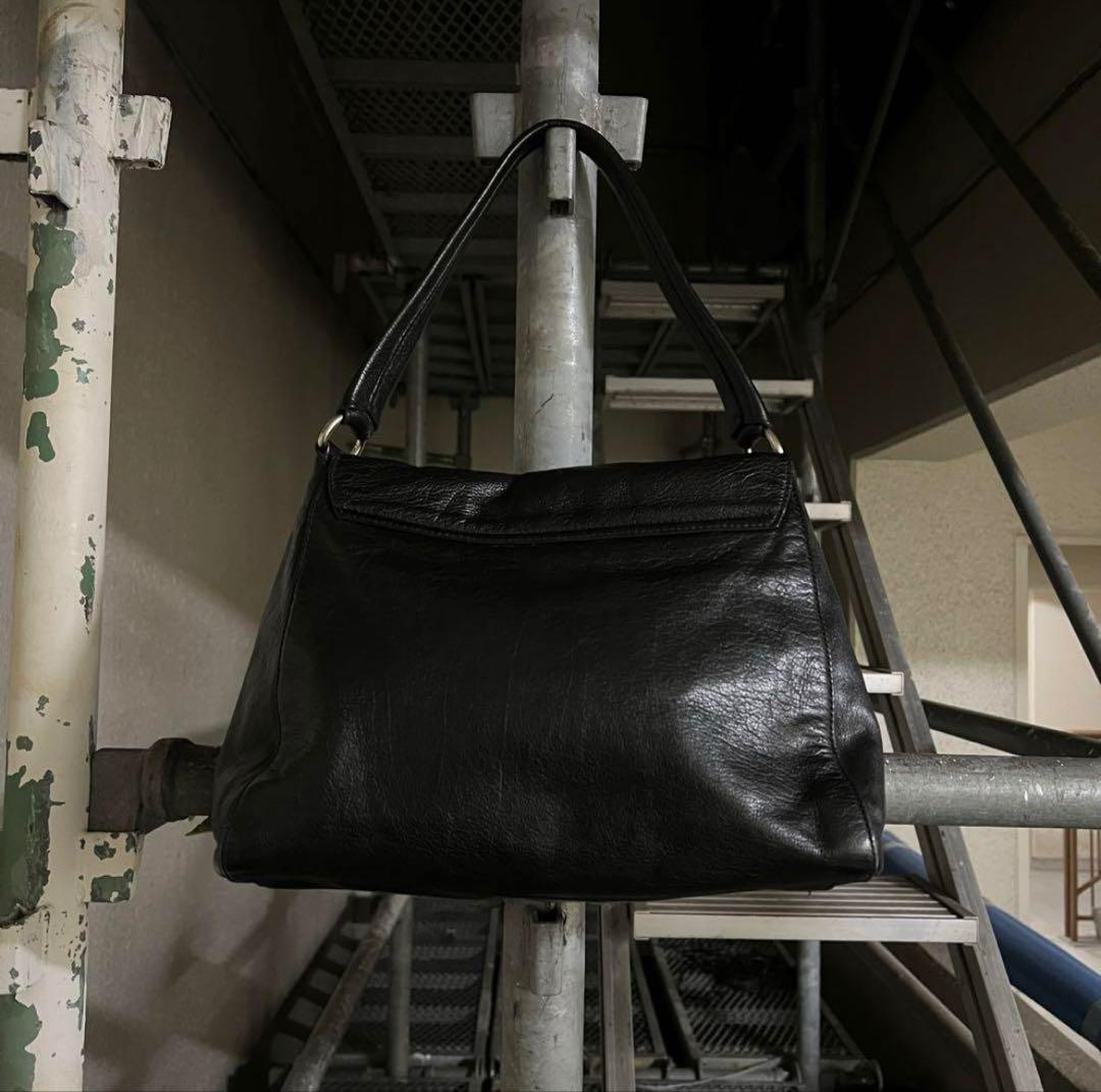 バッグ PRADA archive leather one shoulder bag