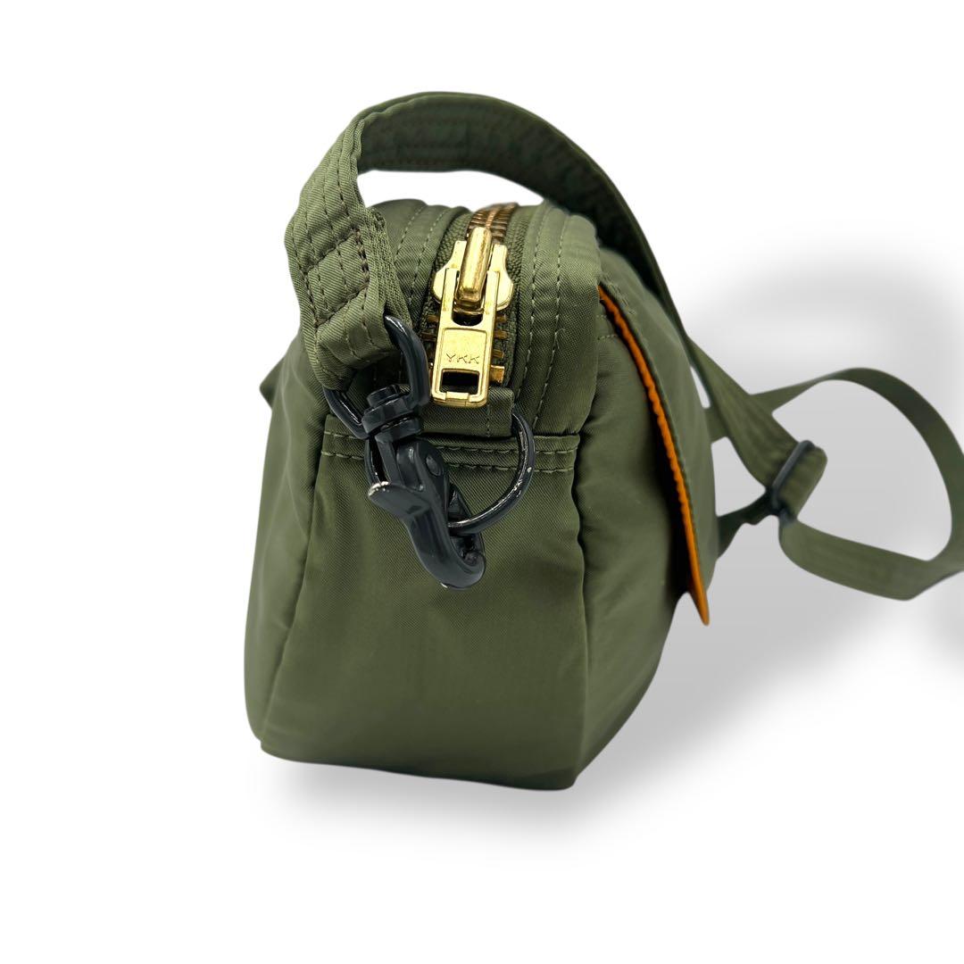 【希少✨廃版】ポーター タンカー ショルダーバッグ ハーフムーン セージグリーン