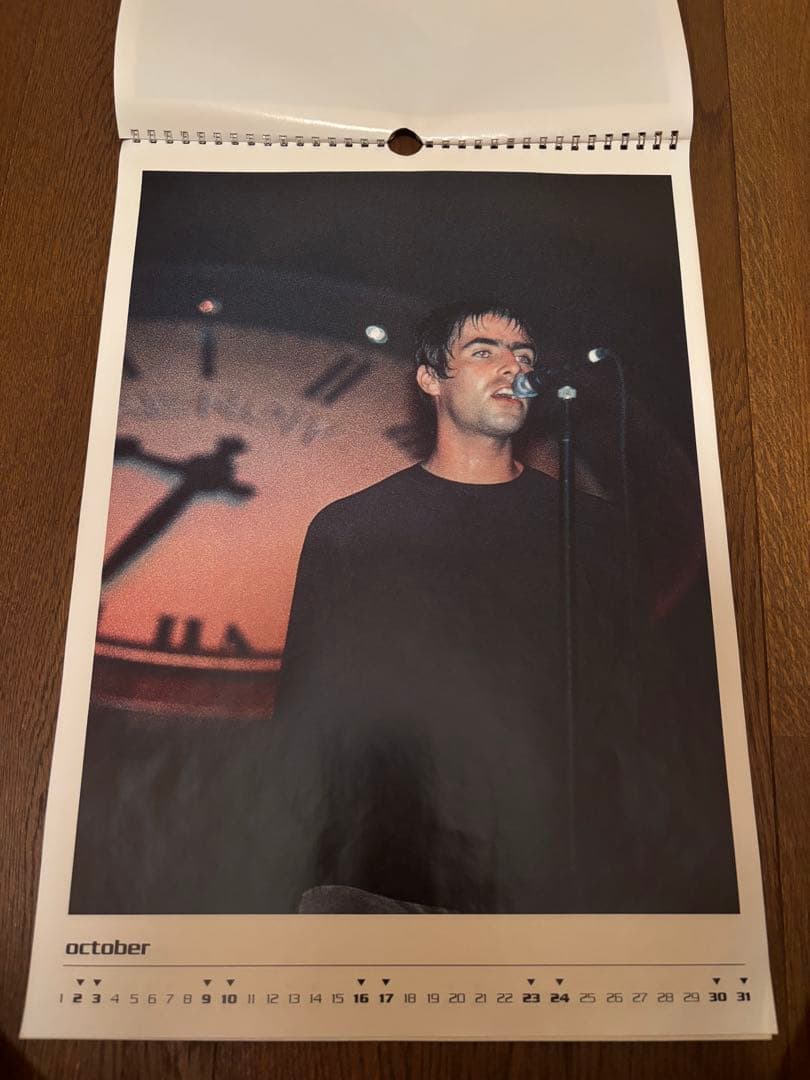 希少　ヴィンテージ　OASIS 1999年カレンダー