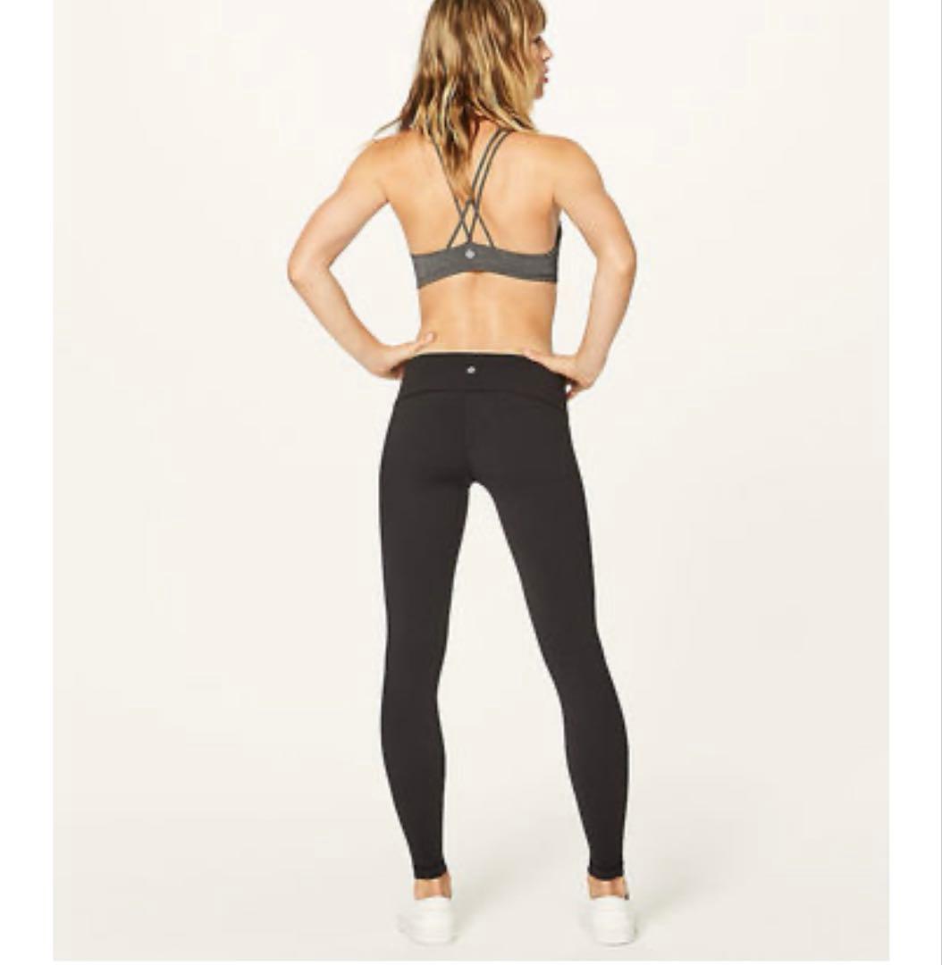 ルルレモン　ブラック レギンス　サイズ2