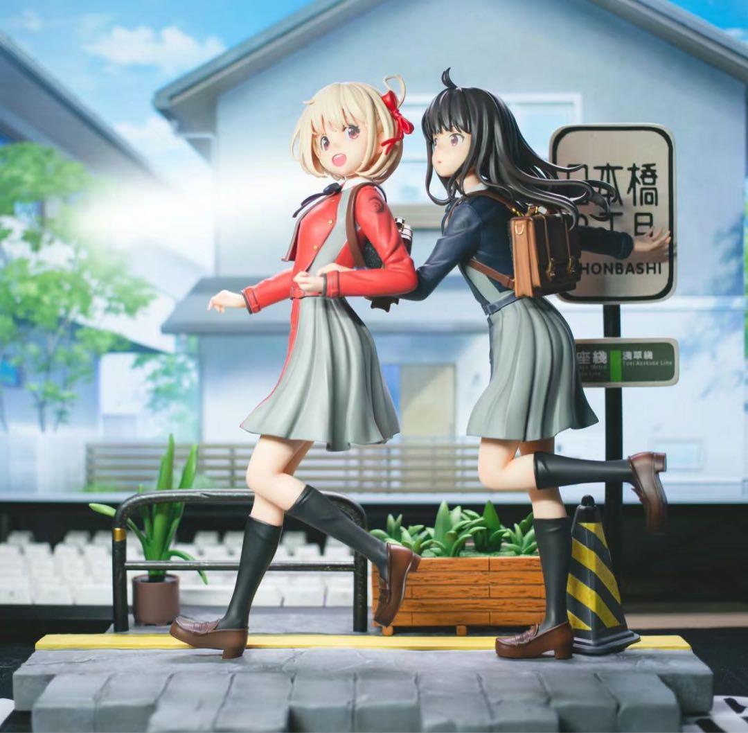 リコリス・リコイルABsinthe-STUDIO井ノ上 たきな錦木千束フィギュア