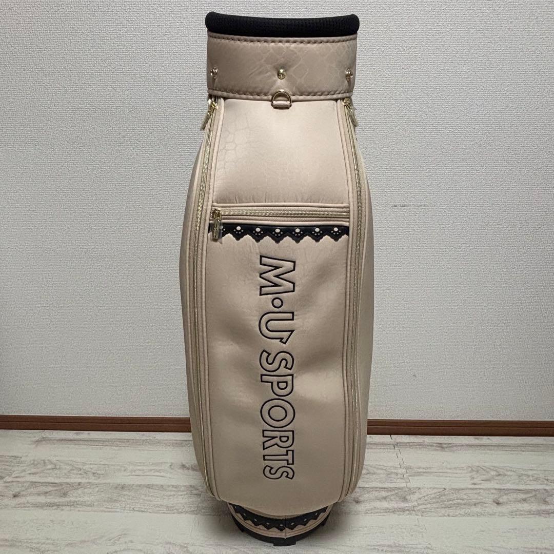 未使用 m.u sports キャディバッグ トートバッグ付き レディース