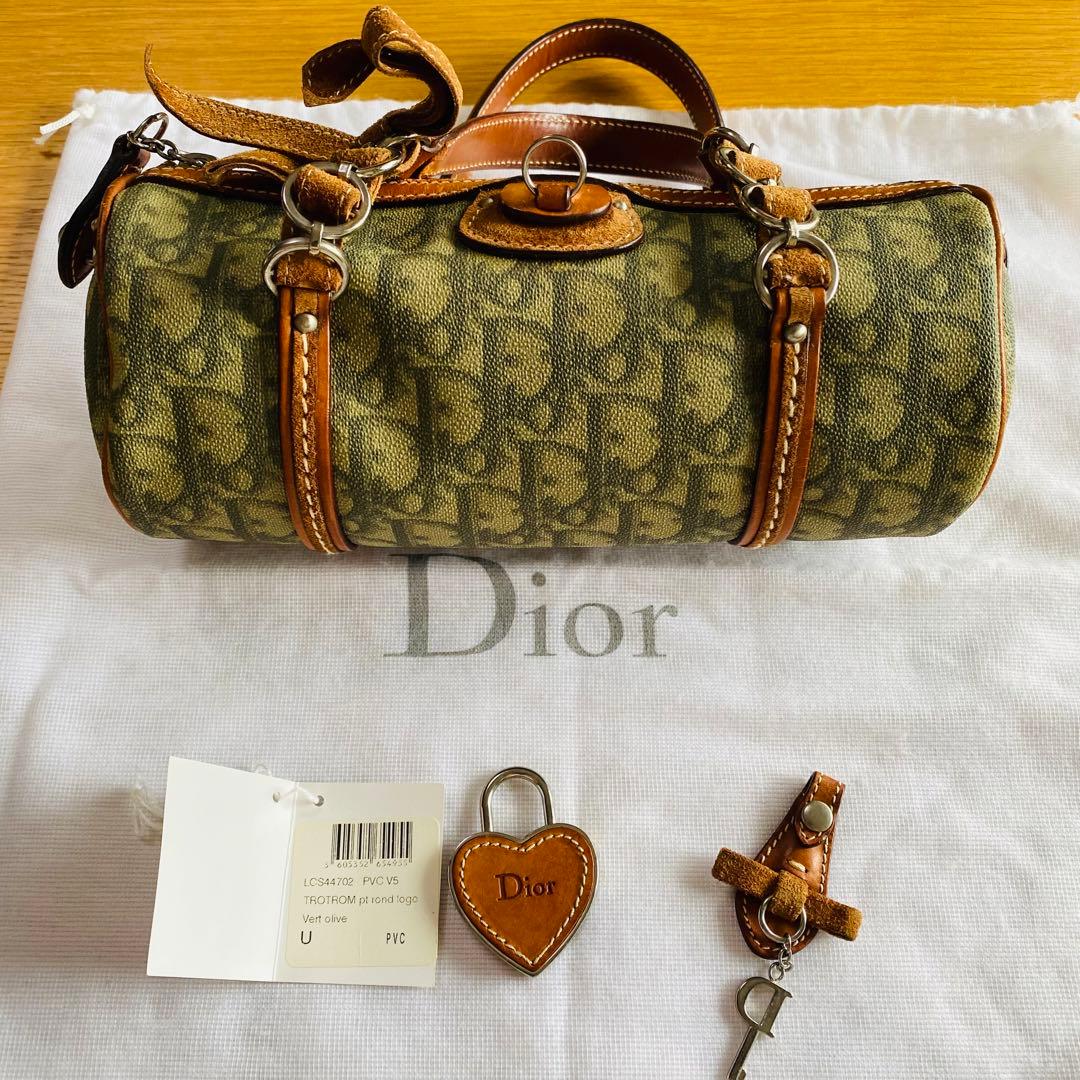 Christian Dior 正規品 トロッター ロマンティック ミニボストン