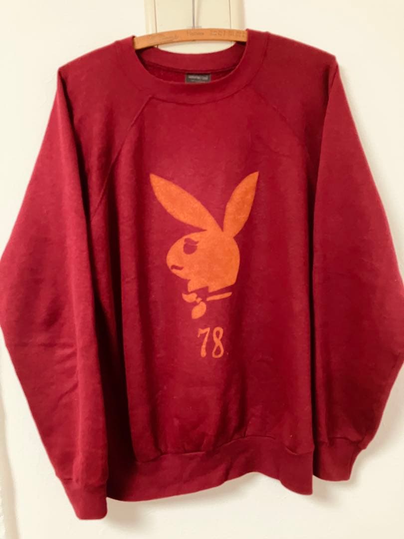 70's Stemwurtzel × PLAY BOY スウェット USA製
