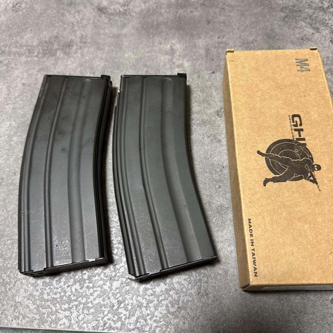 GHK M4 CO2マガジン バージョン2.3個セット