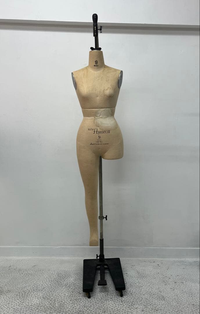 【プロ仕様】ヴィンテージトルソー　東京キイヤ 9号 トルソー 足踏昇降