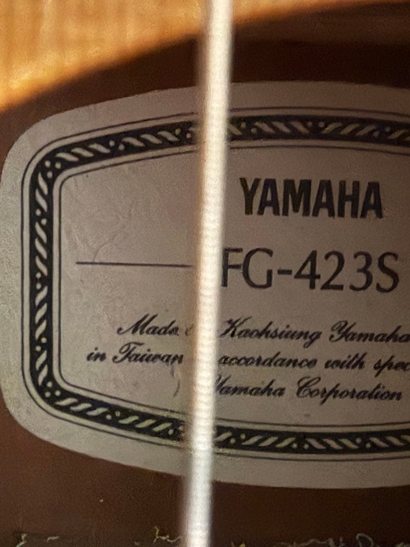 YAMAHA FG-423S アコースティックギター