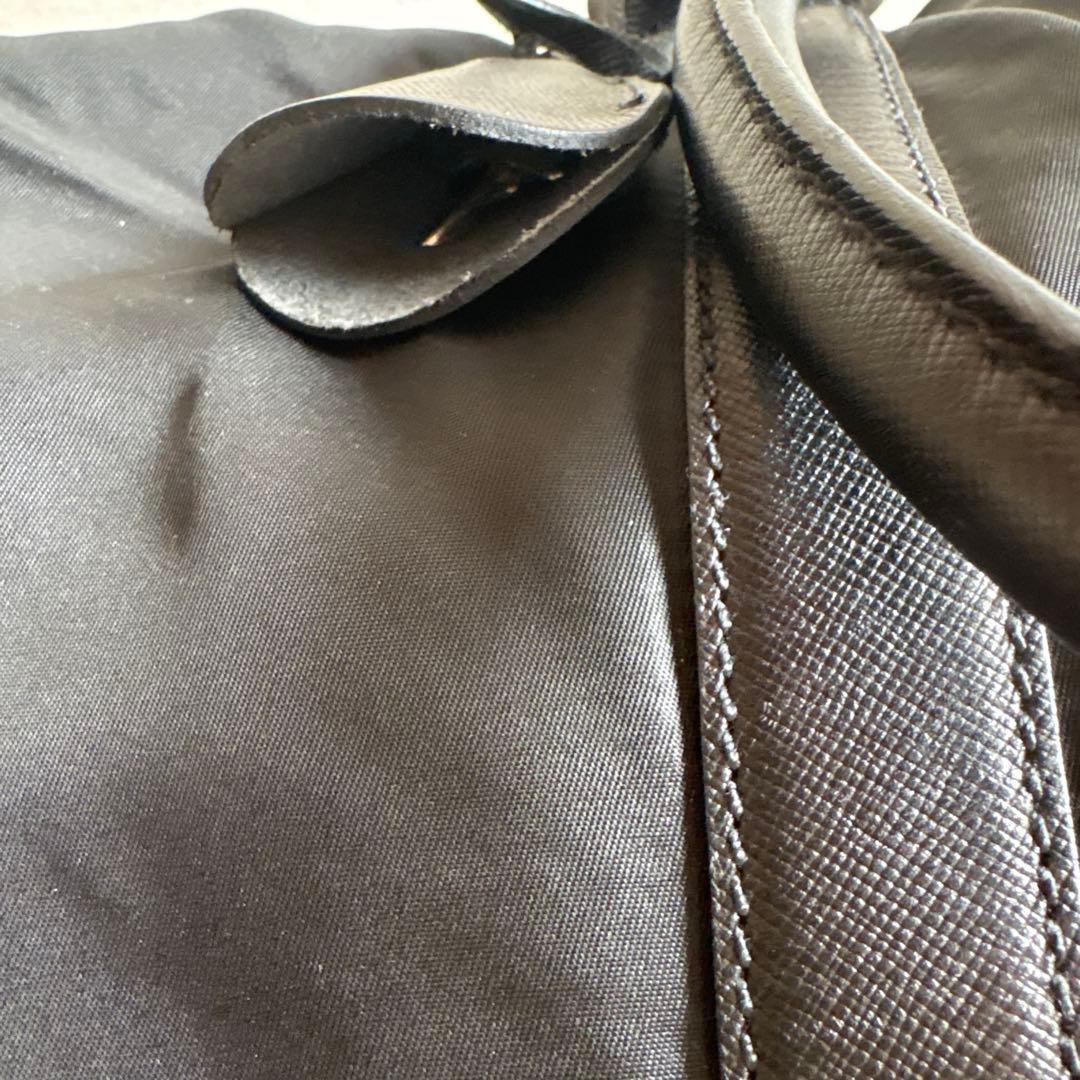 PRADA ボストンバッグ ブラック ナイロン　大容量