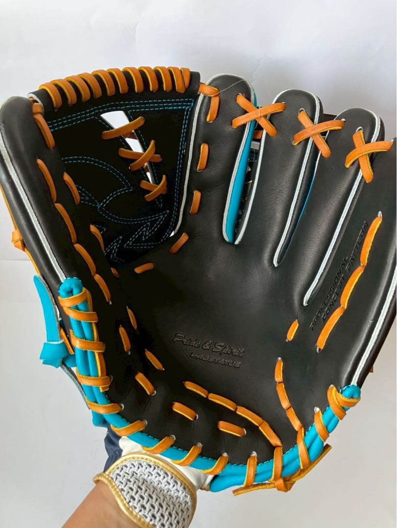 プロステイタス　投手　限定　桜刺繍　グローブ　ゼット　軟式