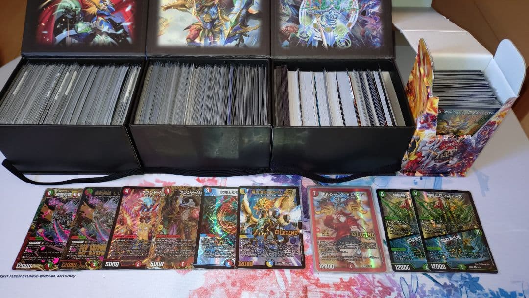 デュエルマスターズ 引退品 21デッキ＋単品カード＋アクセサリー