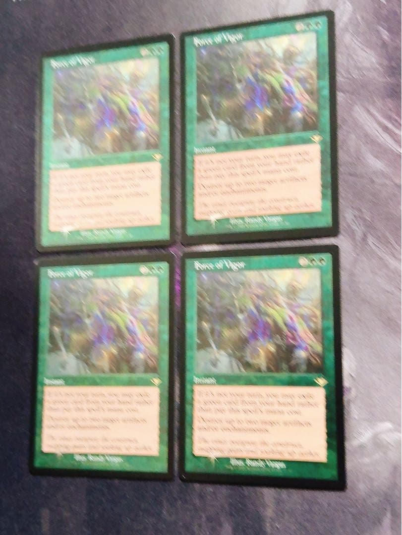 【エッチングfoil】活性の力　英語　4枚セット