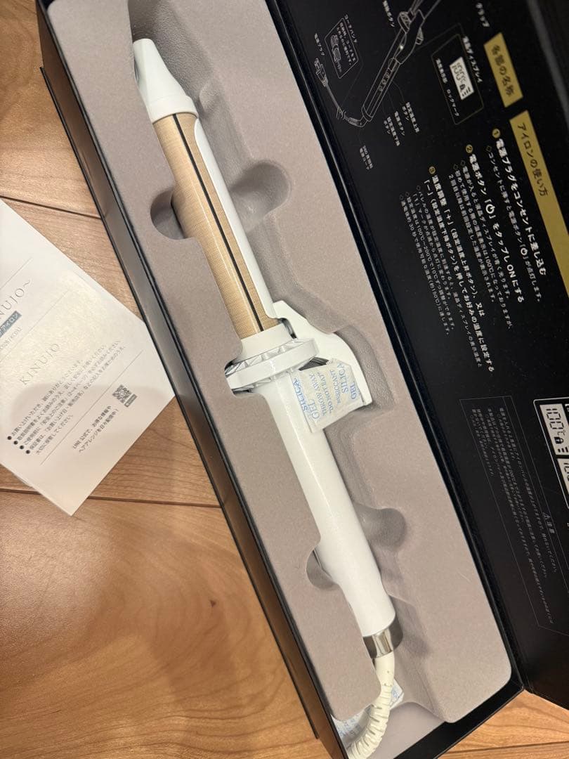 絹女　キヌージョ　カールアイロン　28mm 動作確認のみ