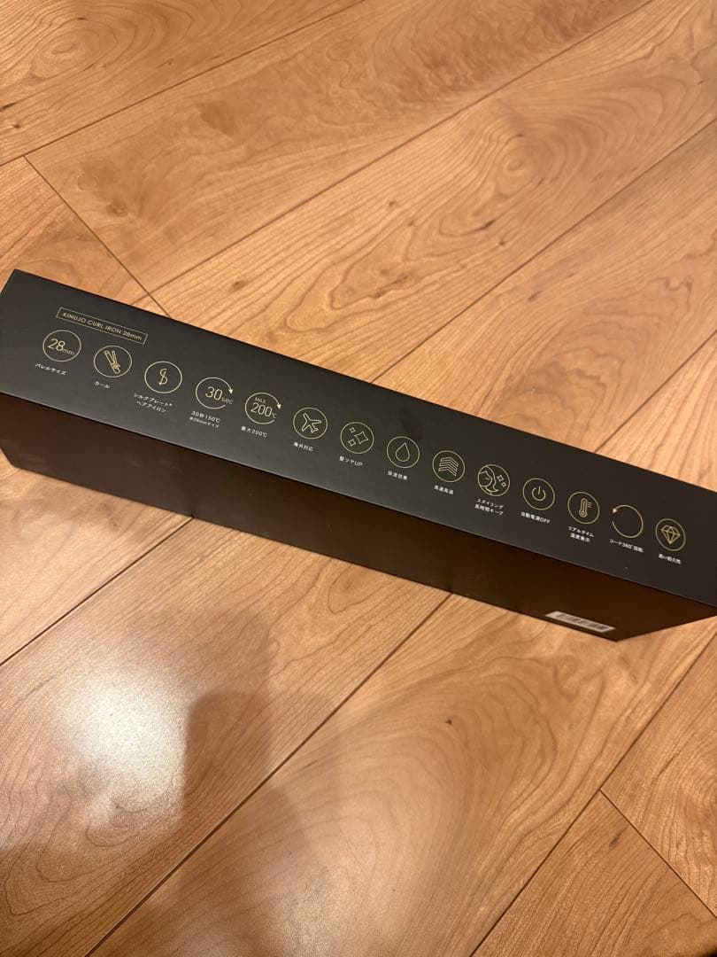 絹女　キヌージョ　カールアイロン　28mm 動作確認のみ