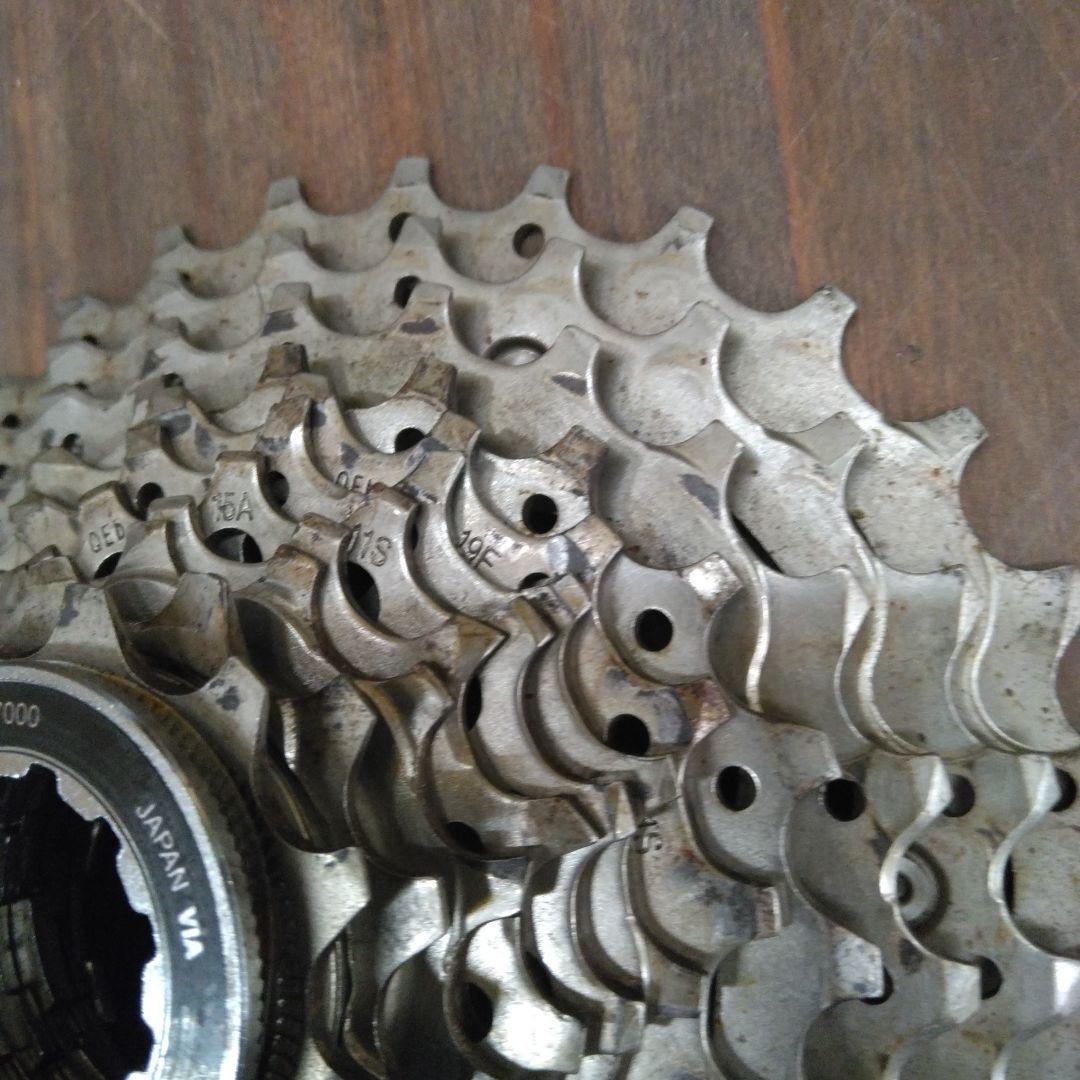 SHIMANO 700c前後ホイール.11速スプロケセット