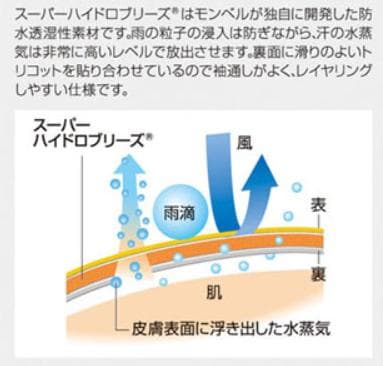 モンベル　レディース　ストーム　スノージャケット　スキー　スノボー　防水透湿　L