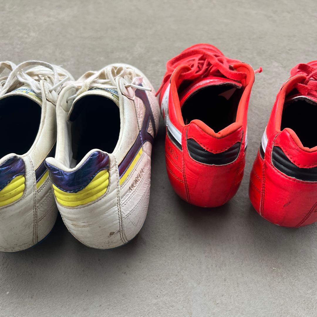 単品不可Mizuno モレリア　サッカーシューズ 4足まとめセット
