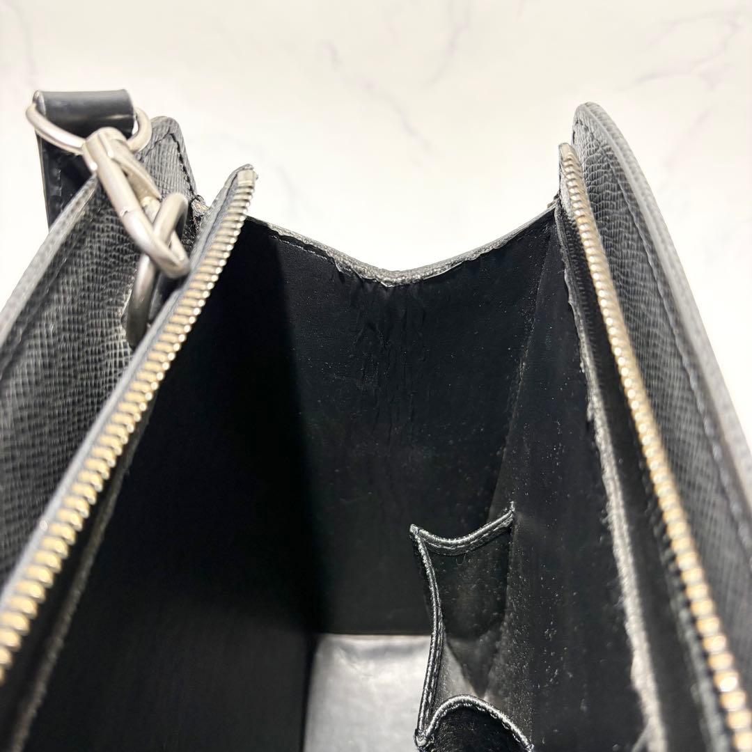 【美品】LOUIS VUITTON ルイヴィトン　2way ビジネスバッグ　黒