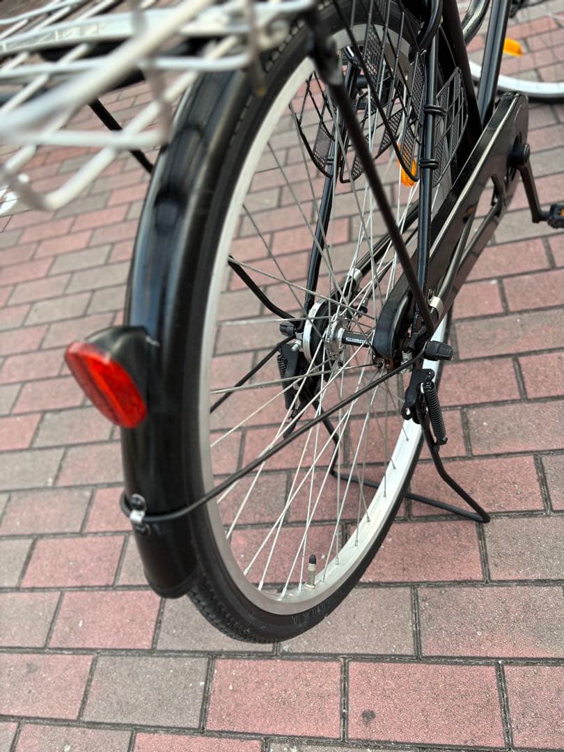 前後ステンレス籠付き、お買い物仕様ママチャリ(26㌅)配達します。(関西圏のみ)