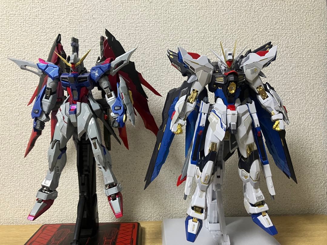 L BUILD デスティニーガンダム & ストライクフリーダムガンダム