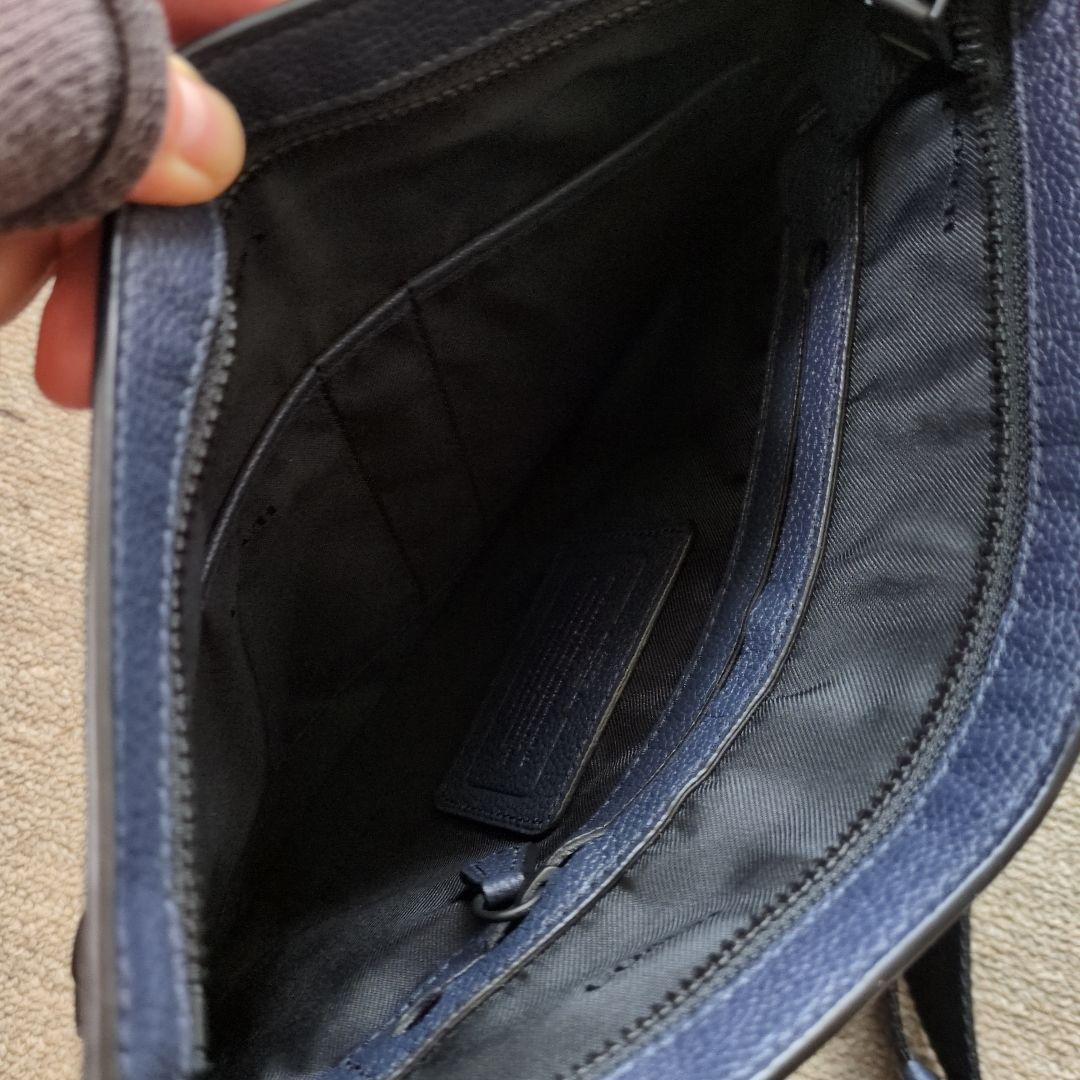 ゆうさん専用COACH メンズレザーショルダーバッグ