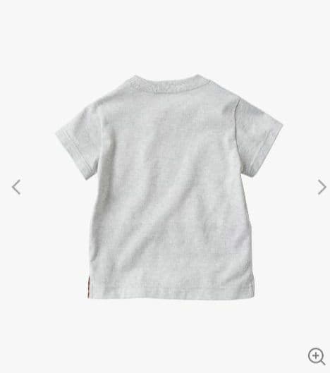 新品　ファミリアチェック　半袖シャツ　130