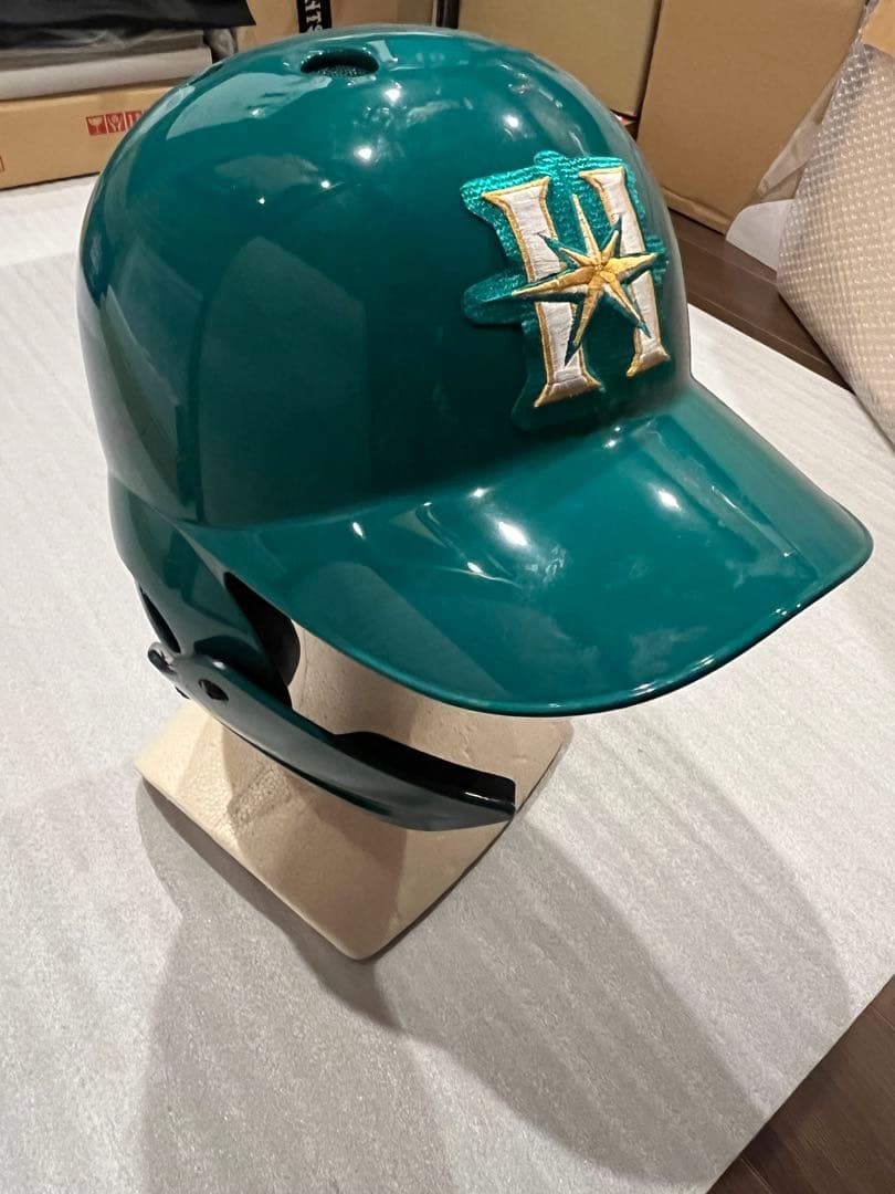 【証明あり】平沼選手 直筆サイン入り 実使用ヘルメット ファイターズ オリックス