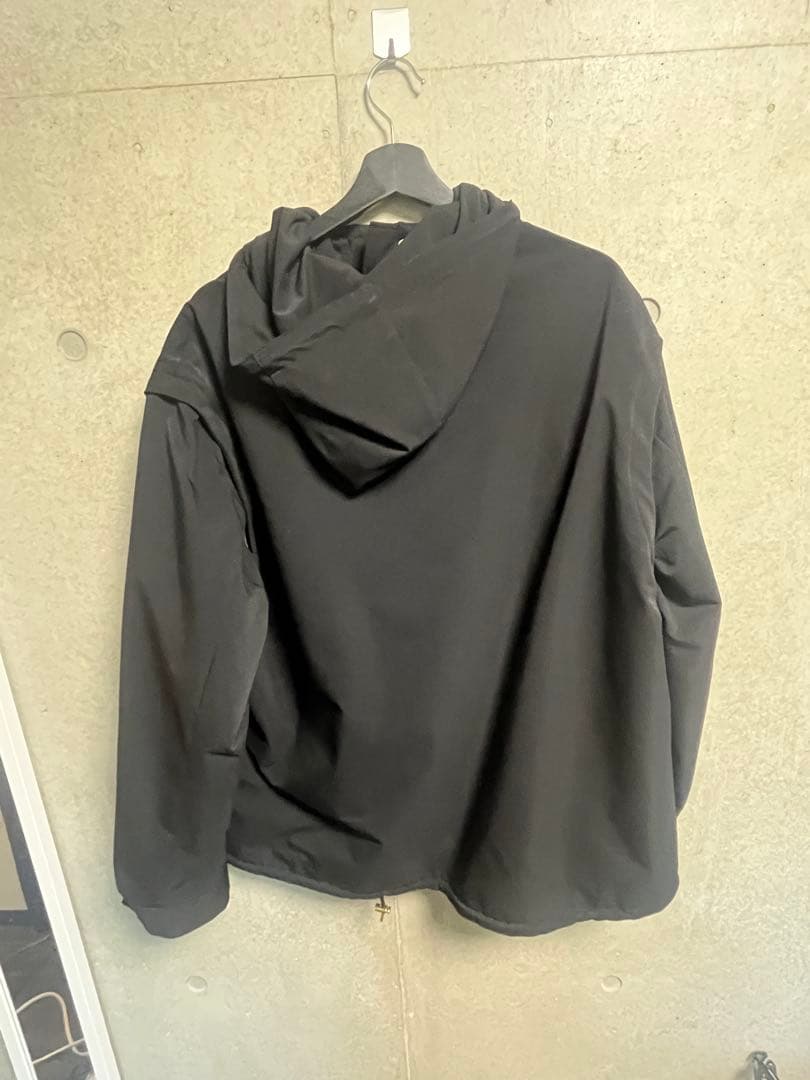 CULLNI ブラックモッズコート