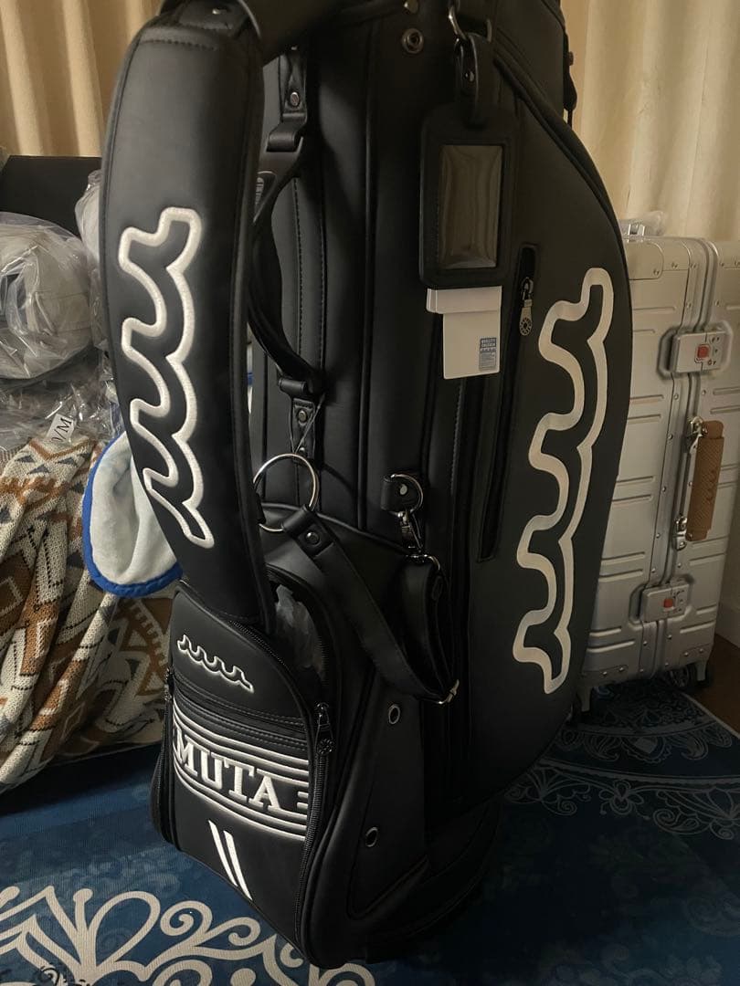 2025年版⭐︎MUTA ゴルフバッグ ブラック⭐︎残り1点早い者勝ち