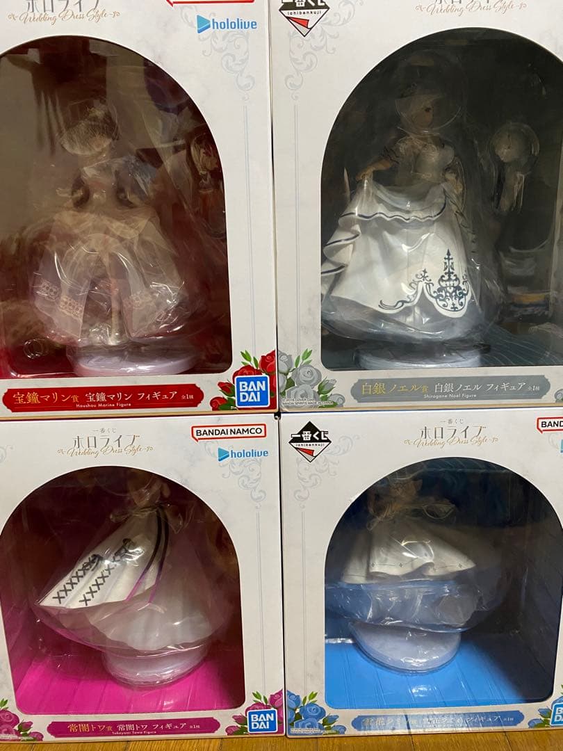 一番くじ　ホロライブ　Wedding Dress Style コンプリート　4点