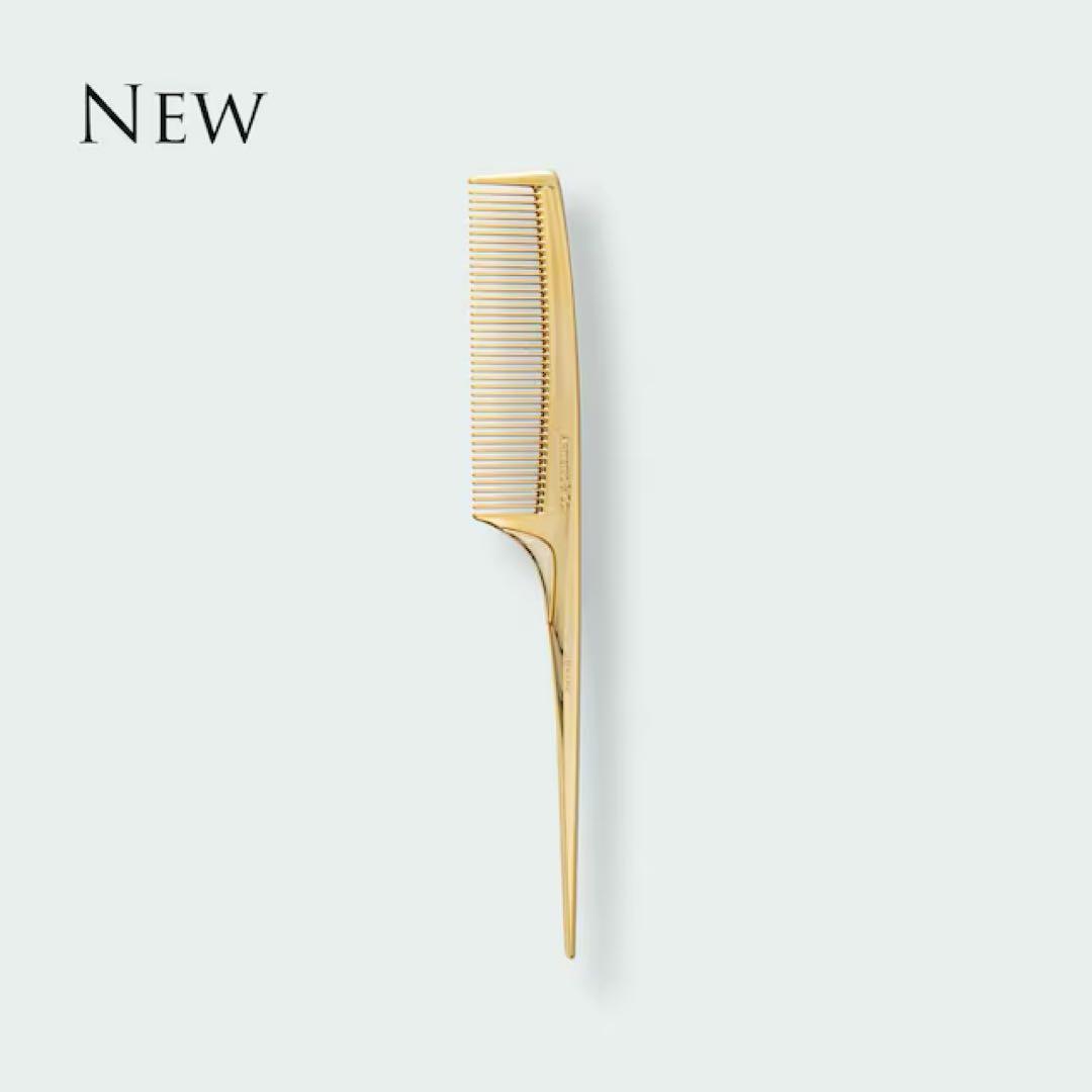 24K ハイライン ザ ヘアコーム - テール ゴールド