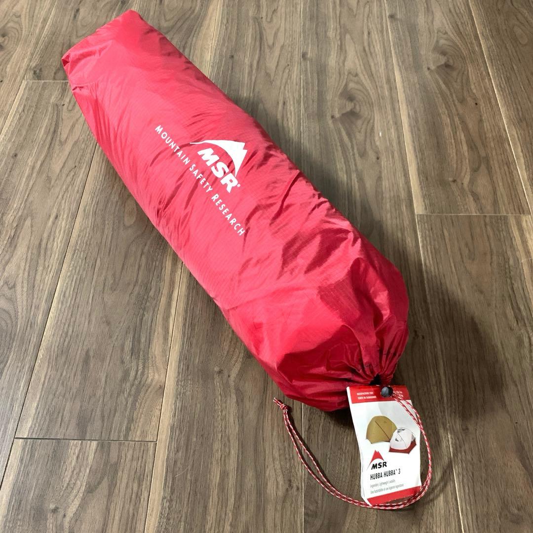 MSR HUBBA HUBBA shield 3 ＆フットプリント