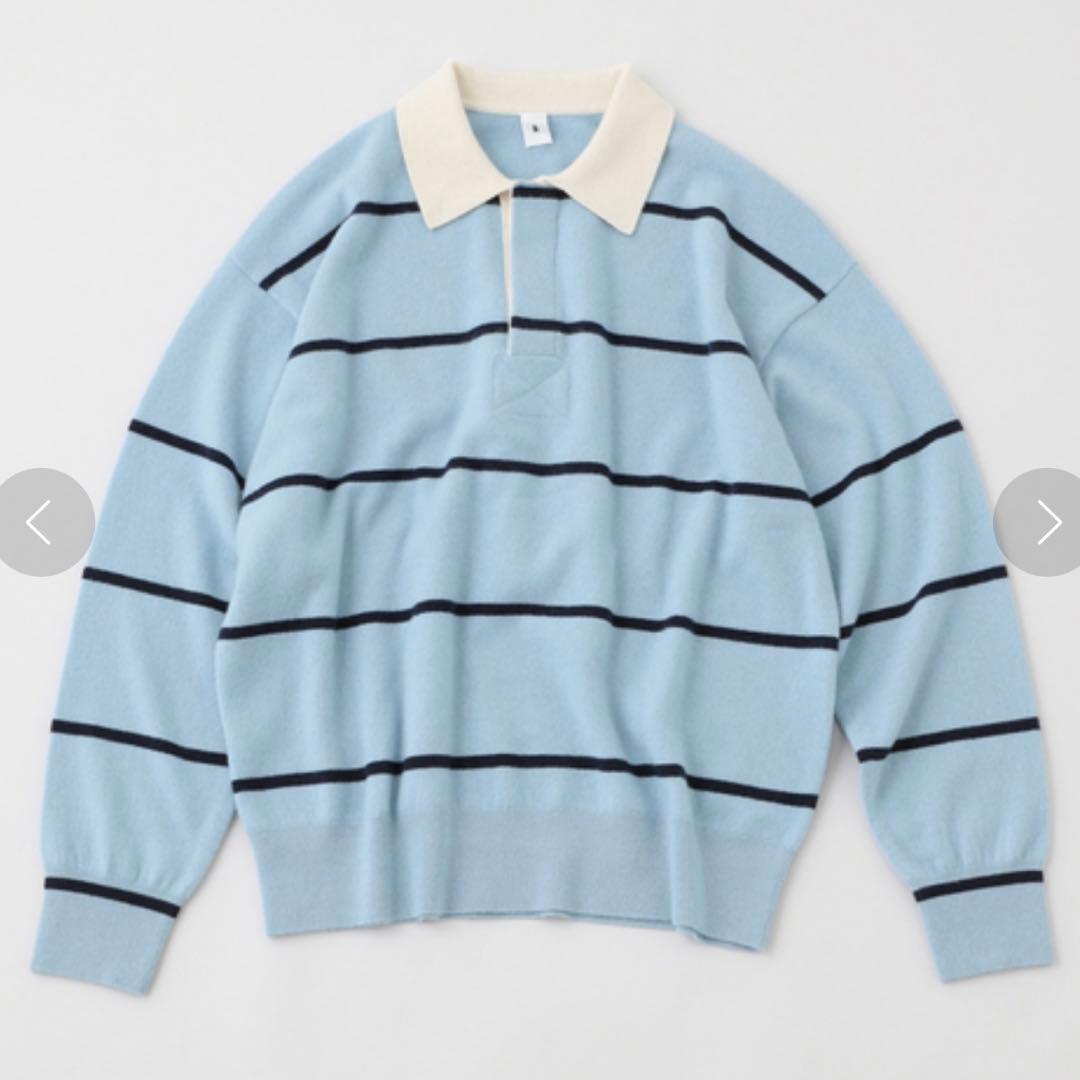 LA BOUCLE (ラブークル) AURORA RUGBY KNIT