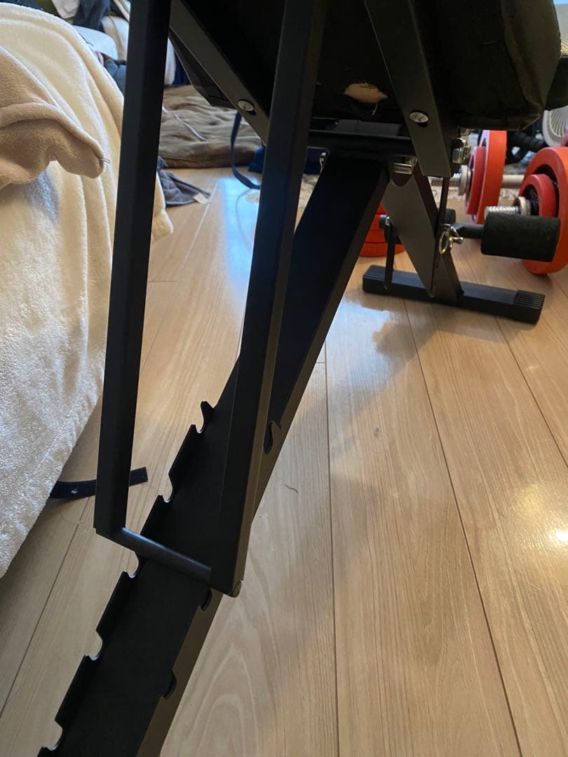 【東京引取限定】iROTEC 合計35kg ダンベルセット 折り畳みベンチ台付き