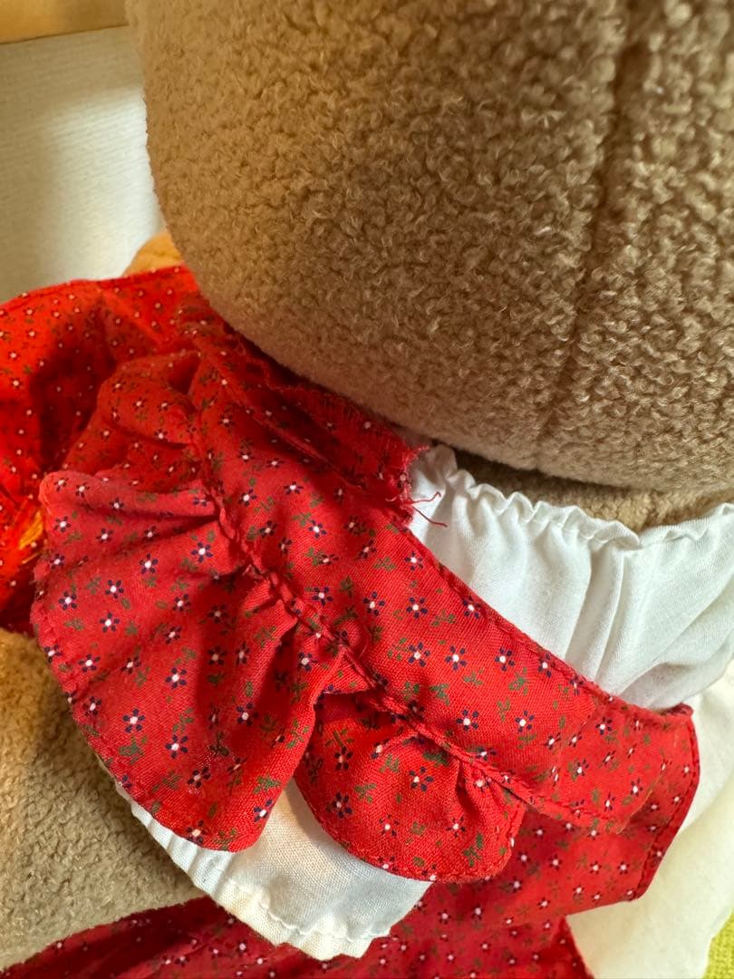 【値下げ⭐︎】シルバニアファミリー♡クマの女の子ぬいぐるみLサイズ♡