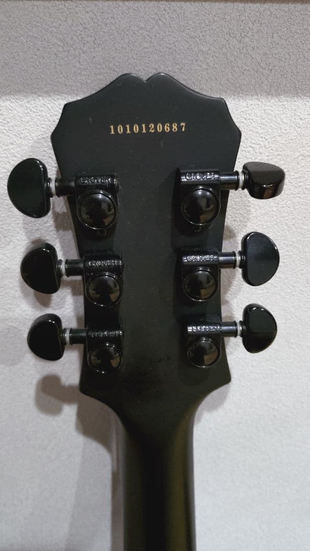 エピフォン　ギター　Goth Les Paul