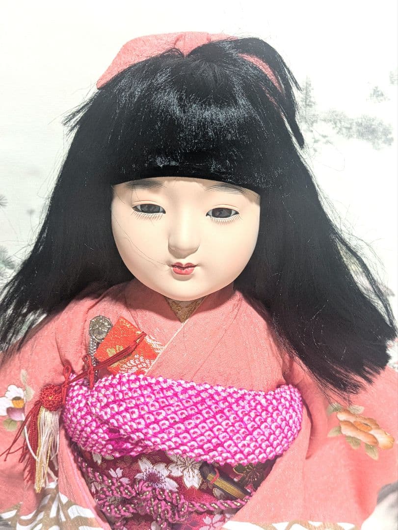 市松人形 黒髪　原型師: 頭　熊倉聖祥